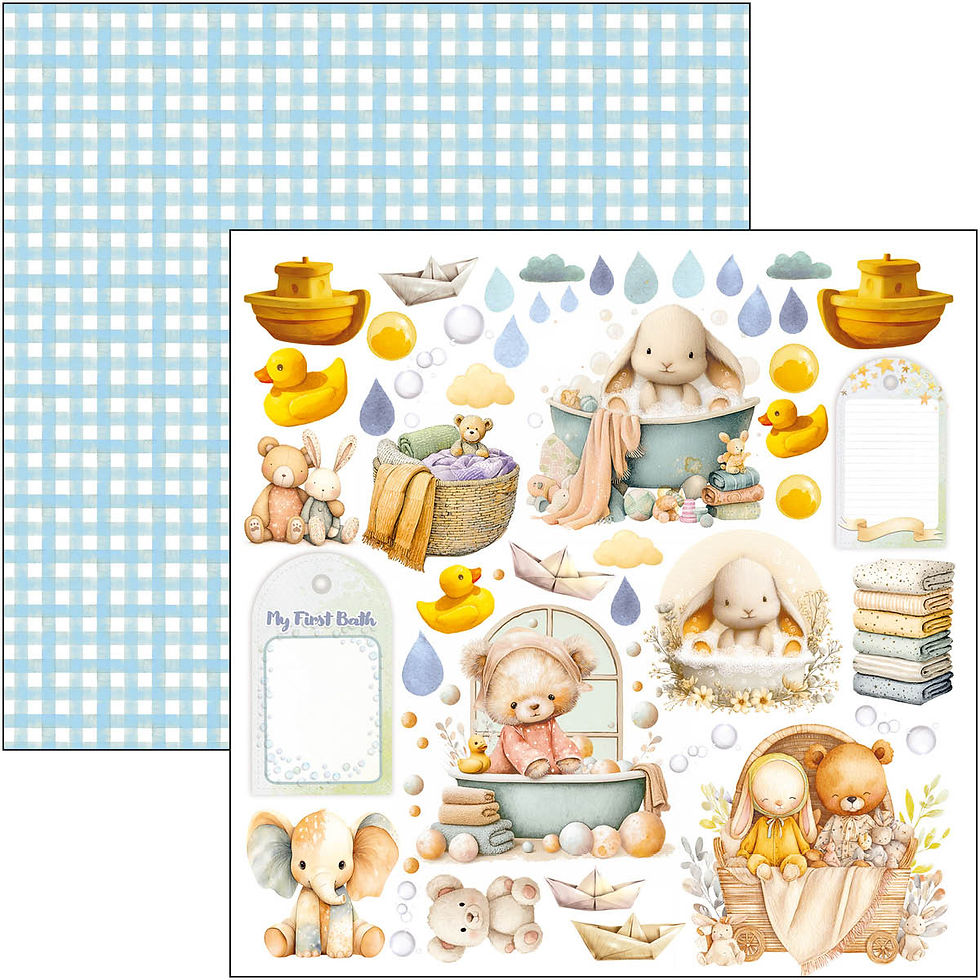 Miniature : Collection Lunibloom - Ciao Bella - 12 pages 20X20