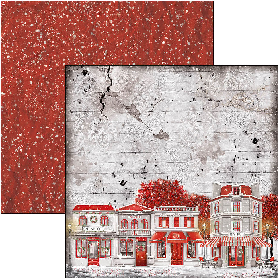 Miniature : Collection Paris Je t'aime - Ciao Bella - 12 pages 30x30