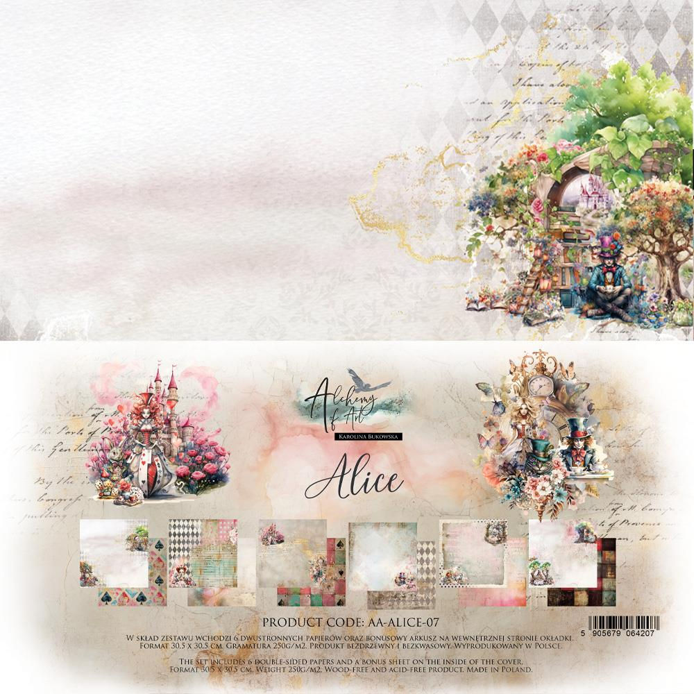 Collection Alice - Alchemy of Art - 6 pages r/v 30x30