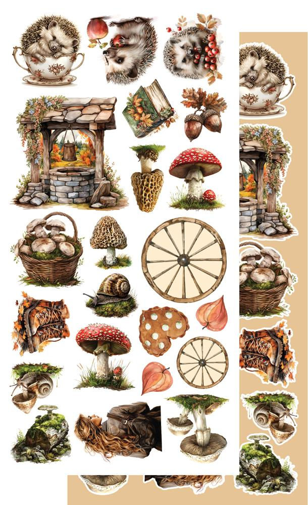 Miniature : Collection In Autumn Colors - Alchemy of Art - Etiquettes