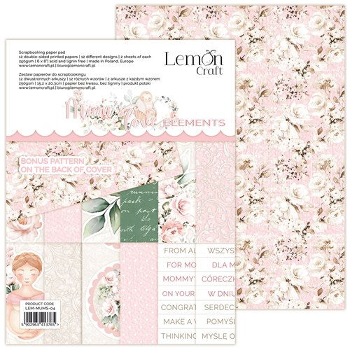 Collection Mums's Love - LemonCraft - Elements - 12 pages 15x20
