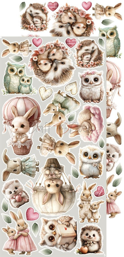 Miniature : Collection Baby Girl Universe - Craft O'Clock - Extra set Mix