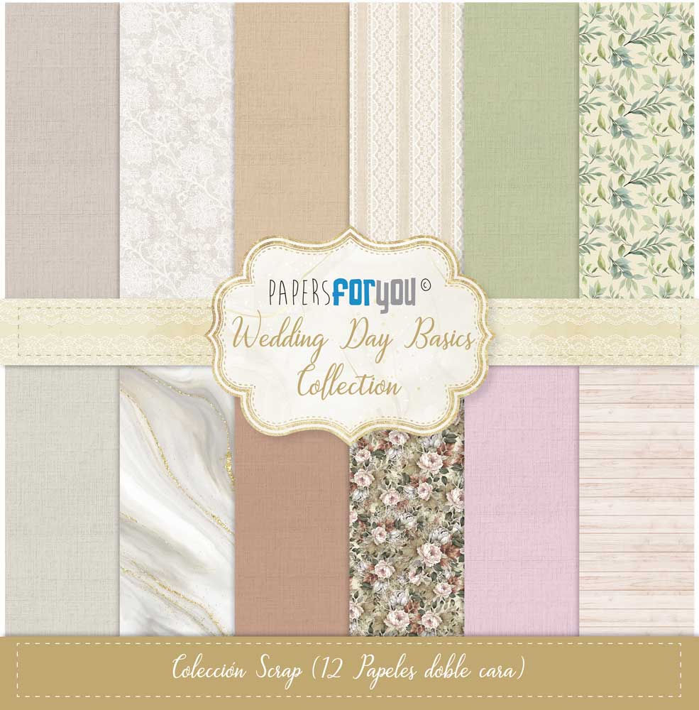 Collection Wedding Day Basics - Papers For You - 12 pages 30x30