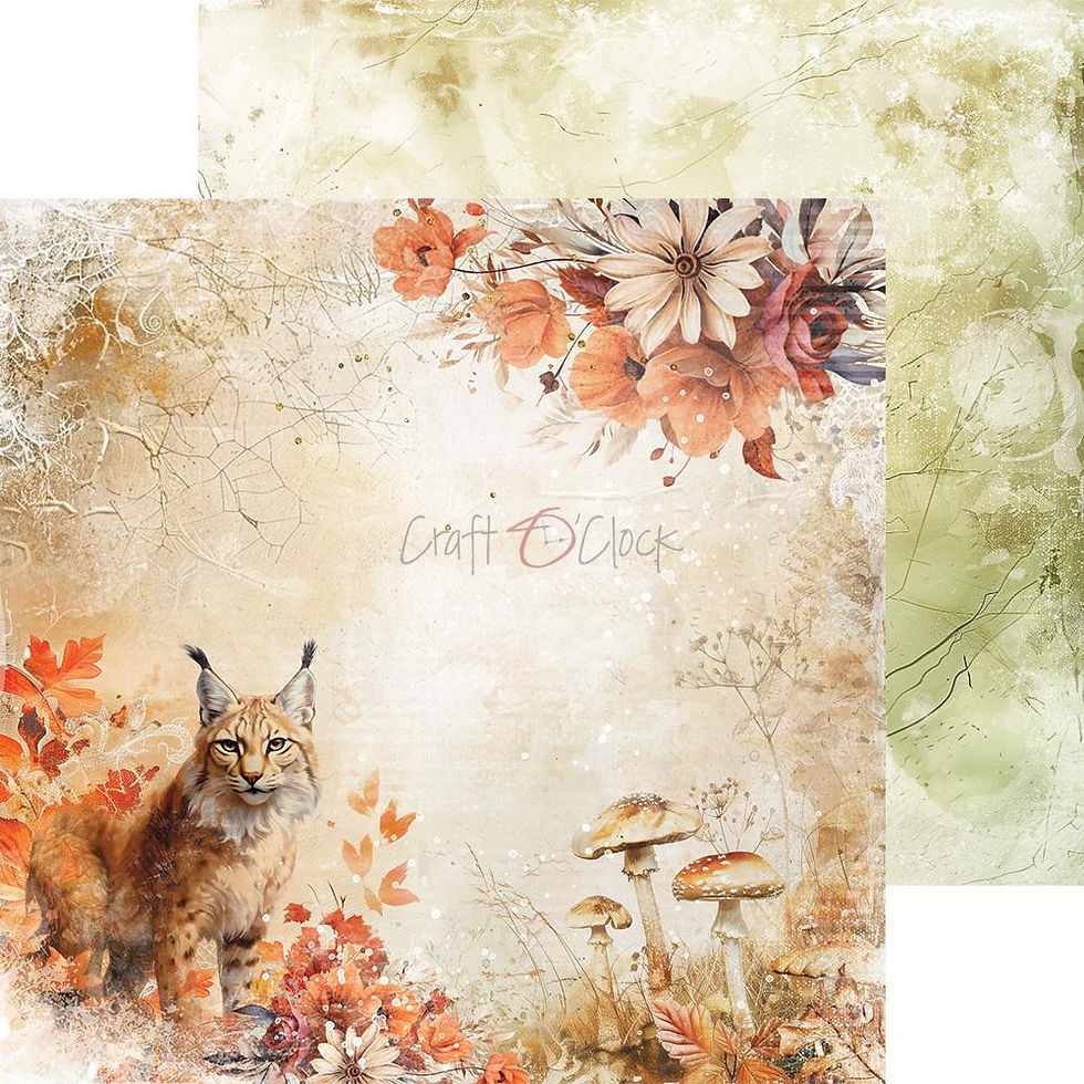 Miniature : Collection Autumnaria - Collection&Basics - Craft O'Clock - 24 pages 20x20
