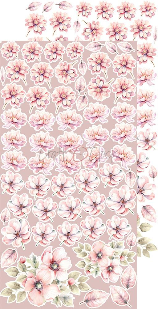 Miniature : Collection Girl & Curl - Craft O'Clock - Extra set Flowers & My First Year