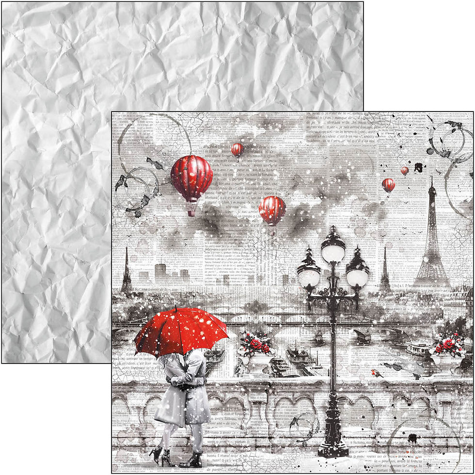 Miniature : Collection Paris Je t'aime - Ciao Bella - 12 pages 30x30