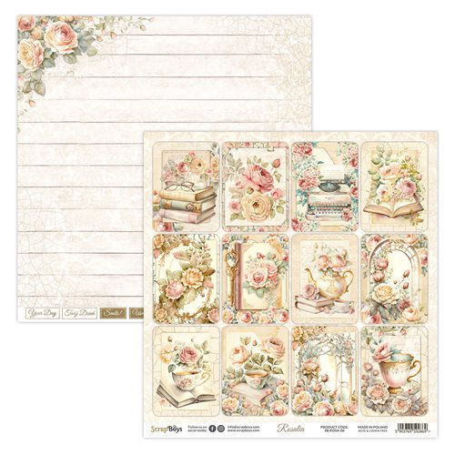 Miniature : Collection Rosalia - Scrapboys - 12 pages rv 20x20