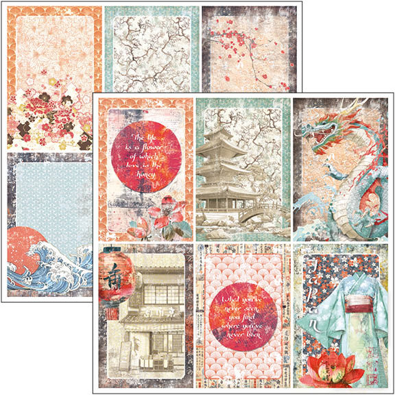 Miniature : Collection Land of Rising Sun - Ciao Bella - 12 pages 30x30