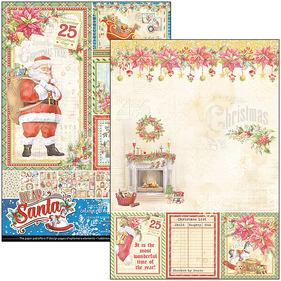 Miniature : Collection Dear Santa - Ciao Bella - 9 pages A4