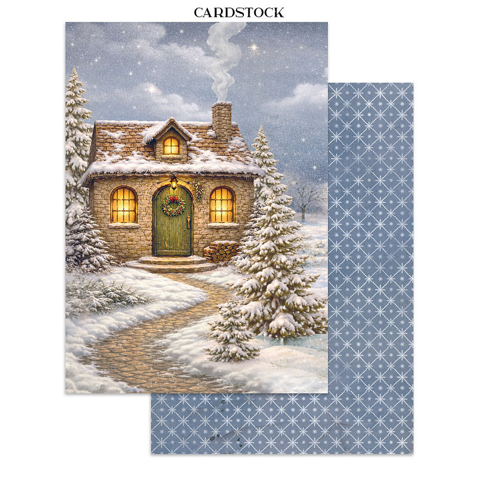 Miniature : Junk Journal Collection - Silent Night - Stamperia