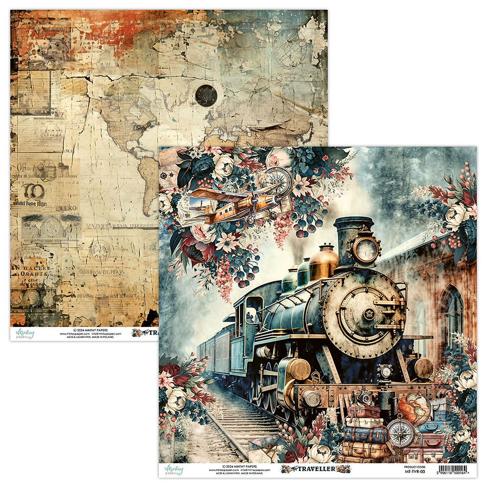 Miniature : Collection Traveller - Mintay - 12 pages rv 30x30