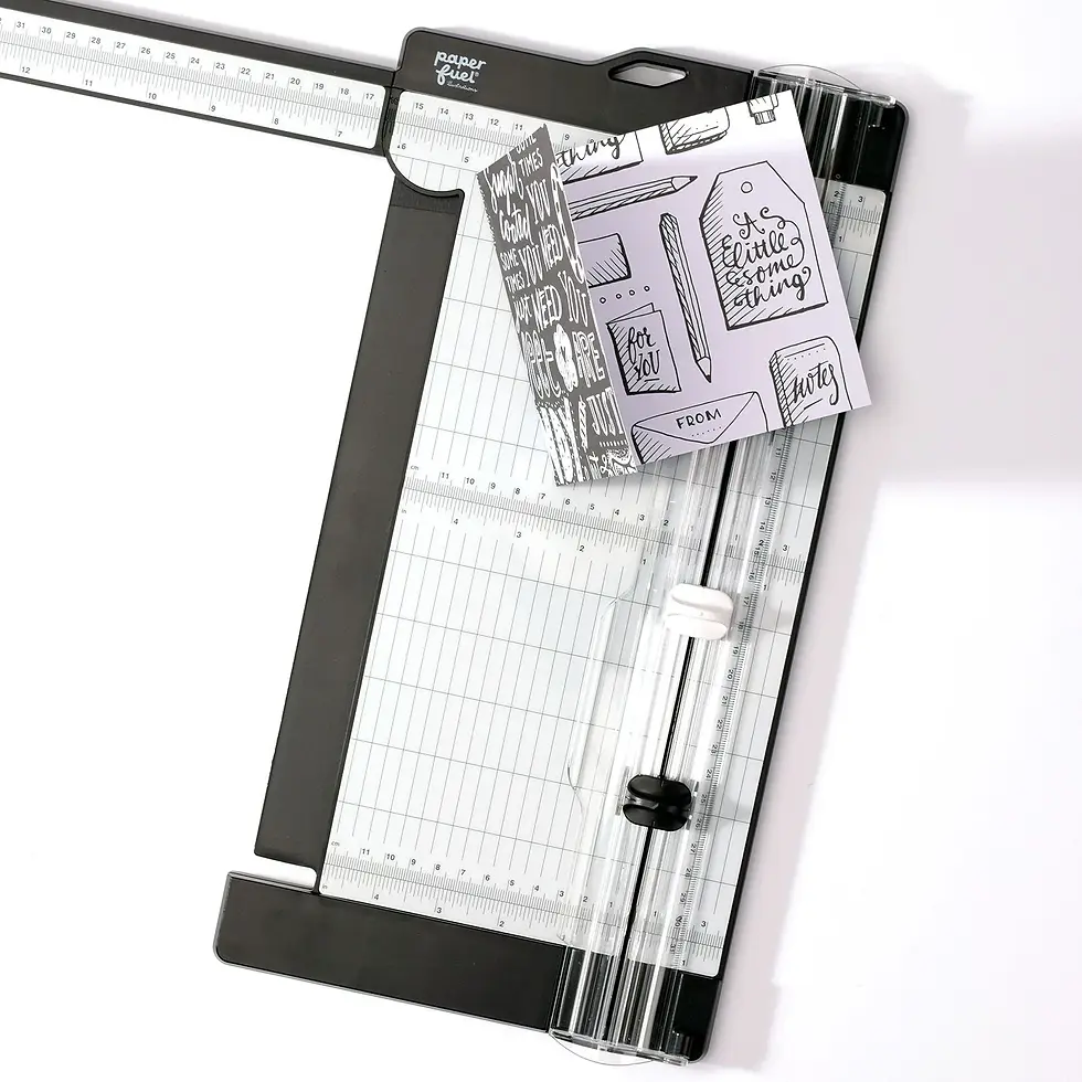 Miniature : Massicot PaperFuel Grand Format avec Règle Rétractable