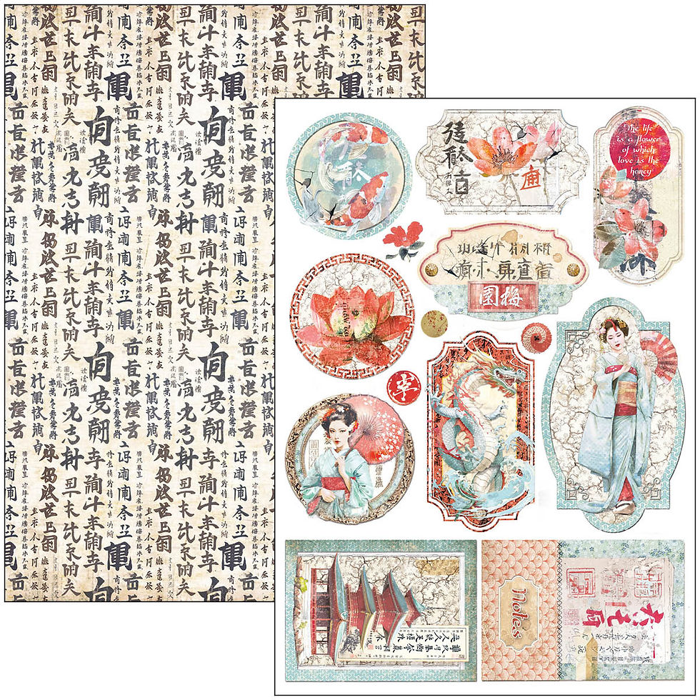 Miniature : Collection Land of Rising Sun - Ciao Bella - 9 pages A4