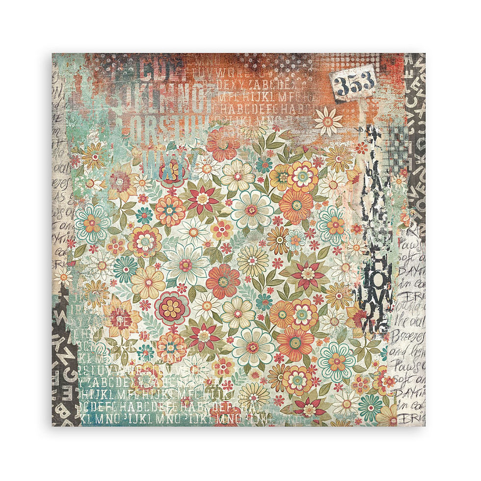 Miniature : Collection Furry Friends - Stamperia - 22 pages 1 face de 30x30