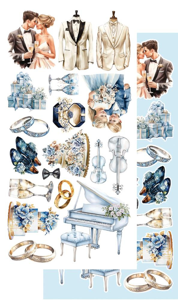 Miniature : Collection In Shades of Blue - Alchemy of Art - Etiquettes