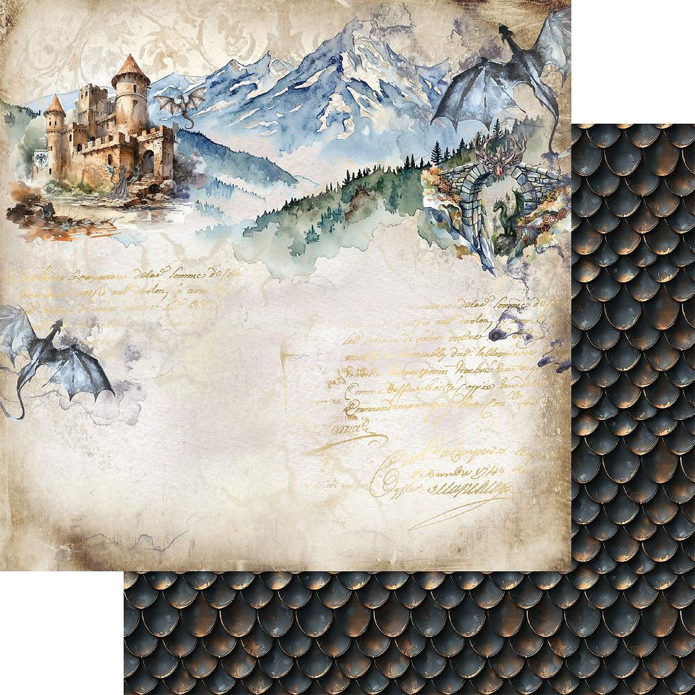 Miniature : Collection The Legends of the Dragons - Alchemy of Art - 24 pages r/v 15x15