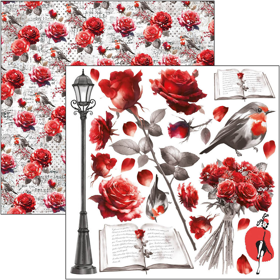 Miniature : Collection Paris Je t'aime - Ciao Bella - 24 pages de 15x15