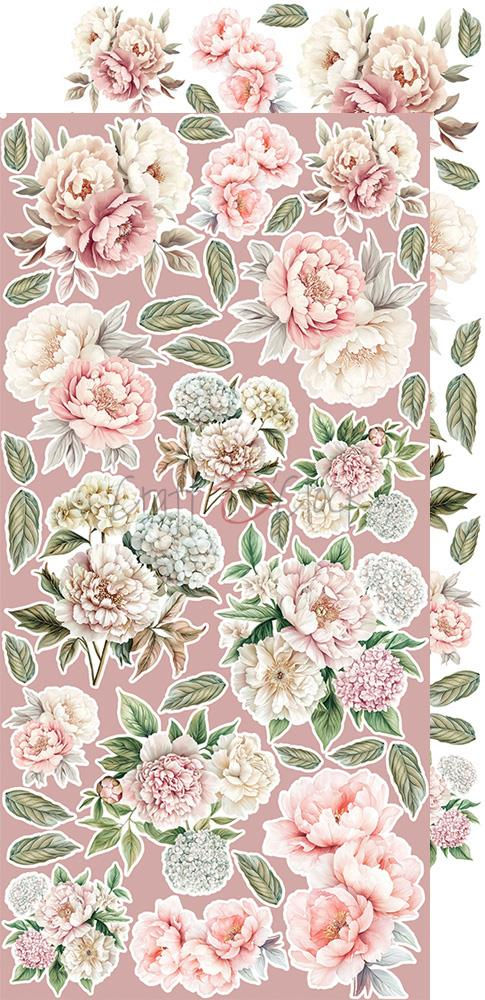 Miniature : Collection Rose Emotions - Craft O'Clock - Extra set Flowers and More