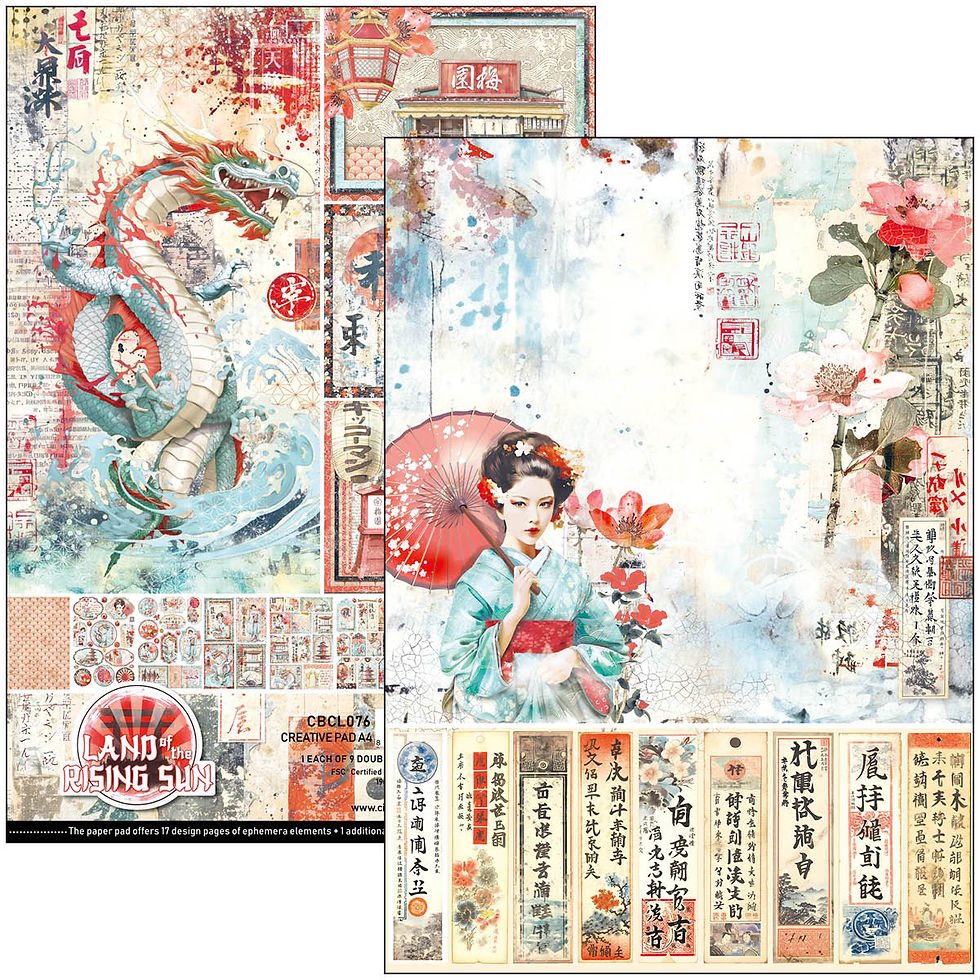 Miniature : Collection Land of Rising Sun - Ciao Bella - 9 pages A4