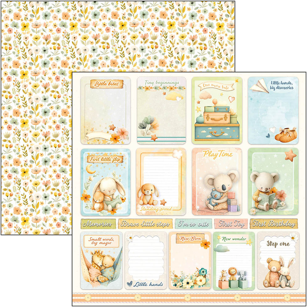 Miniature : Collection Lunibloom - Ciao Bella - 12 pages 30x30