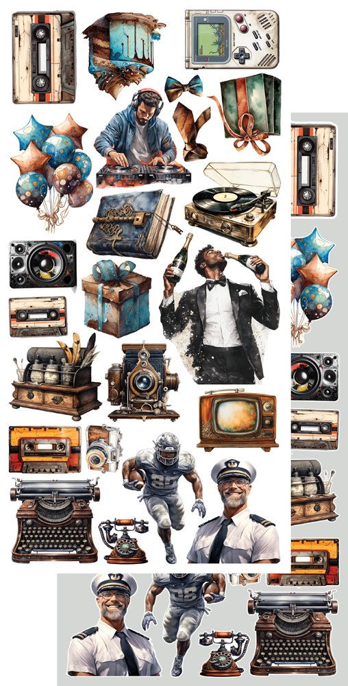 Miniature : Collection Adventure Men - Alchemy of Art - Etiquettes