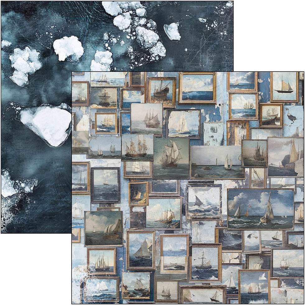 Miniature : Collection An Artist Journey - Ciao Bella - 12 pages 30x30