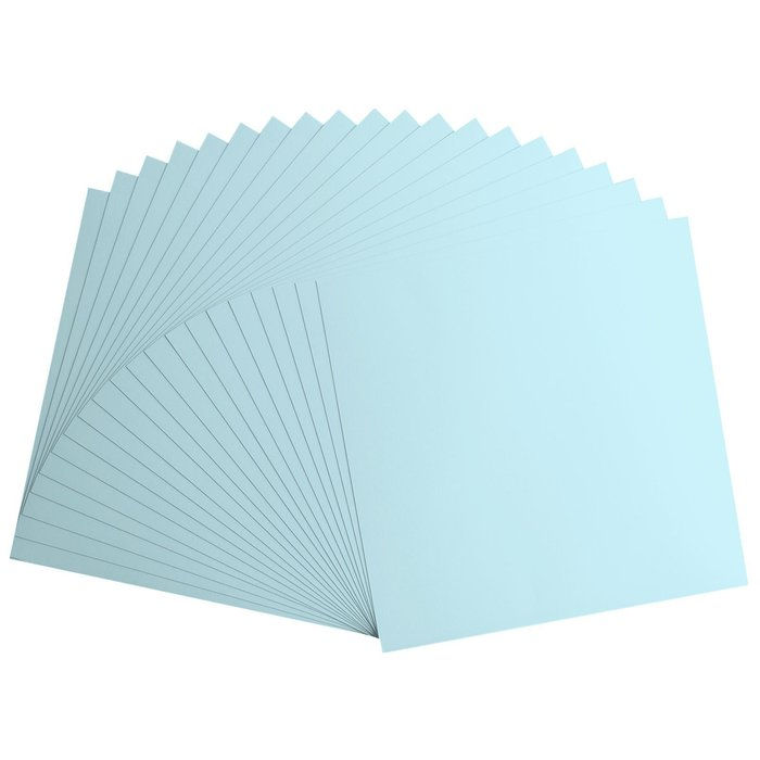 Miniature : Cardstock Texturé Florence - Ocean - 30.5x30.5 - 20 feuilles de 216g