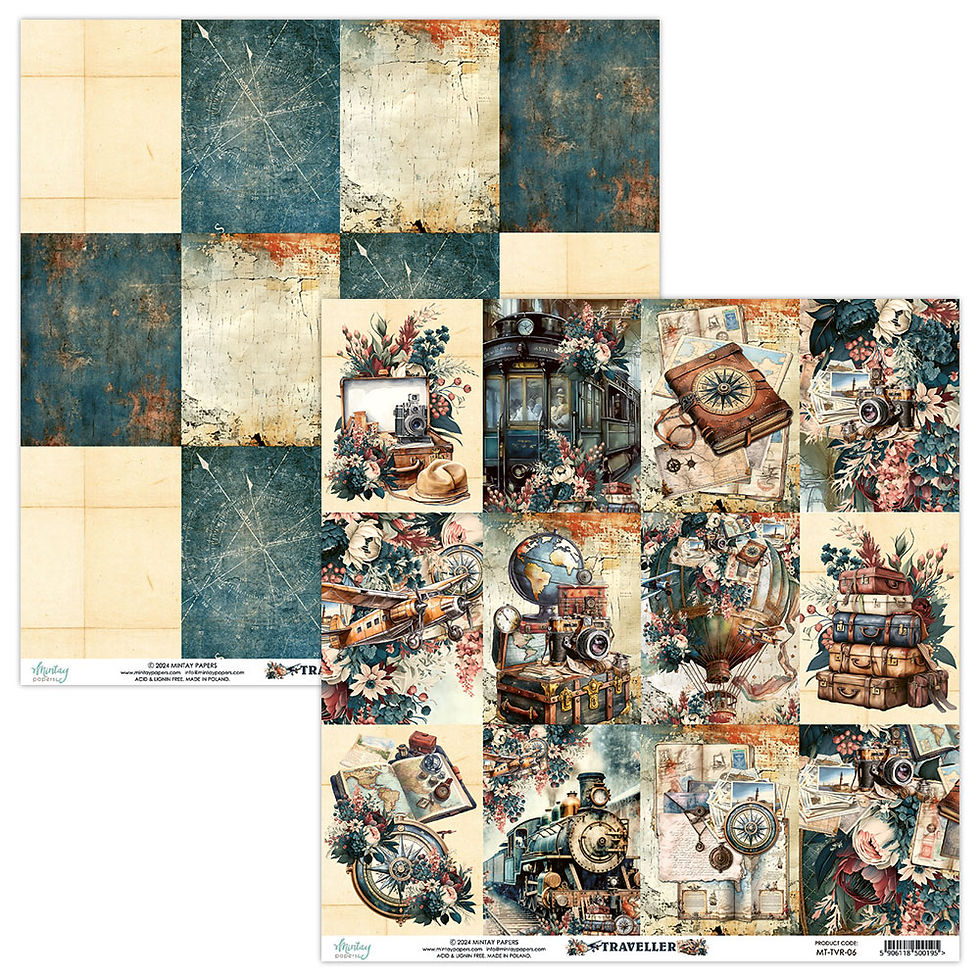 Miniature : Collection Traveller - Mintay - 12 pages rv 30x30