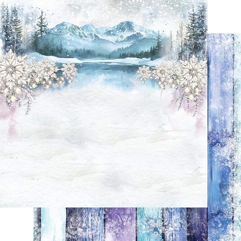 Miniature : Collection Magic of the Northern Lights - Alchemy of Art - 6 pages r/v 30x30
