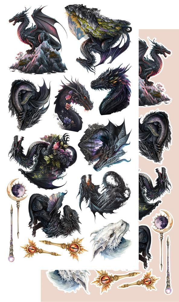 Miniature : Collection The Legends of the Dragons - Alchemy of Art - Etiquettes