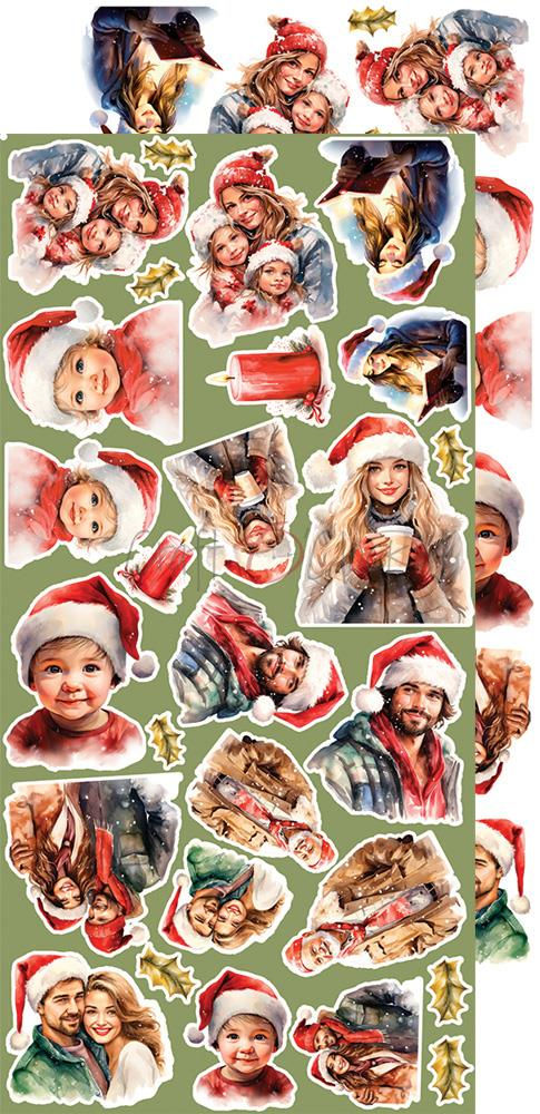 Miniature : Collection Christmas Everywhere - Craft O'Clock - Extra set Flowers and More