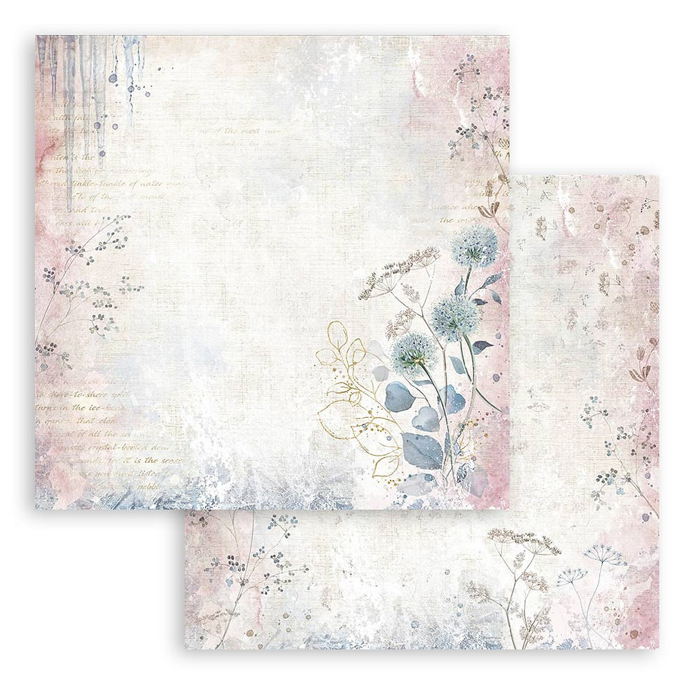 Miniature : Collection Dewdrops - Stamperia - 30x30