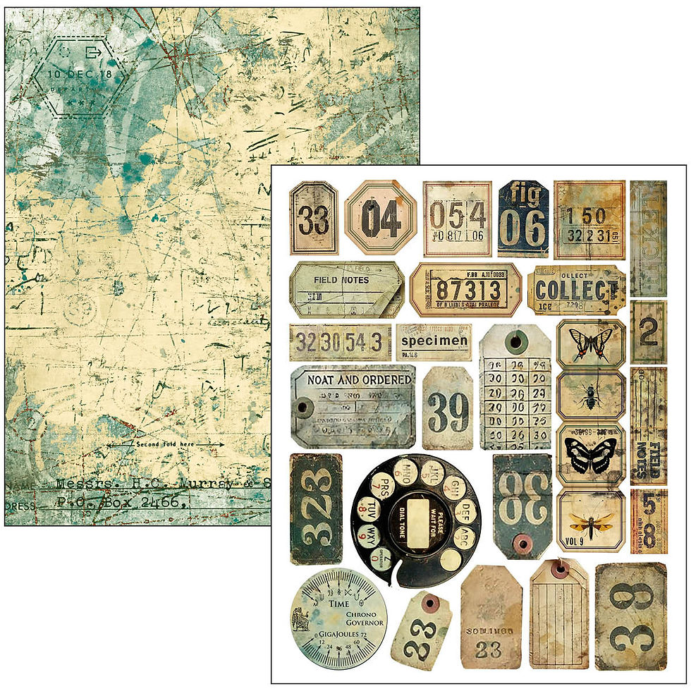 Miniature : Livre Mixed Media - Time Capsule - A4 Maxi - Ciao Bella