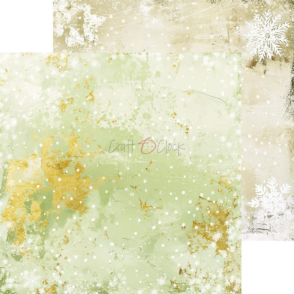 Miniature : Collection Christmas Everywhere - Basic Set - Craft O'Clock - 24 pages 20X20