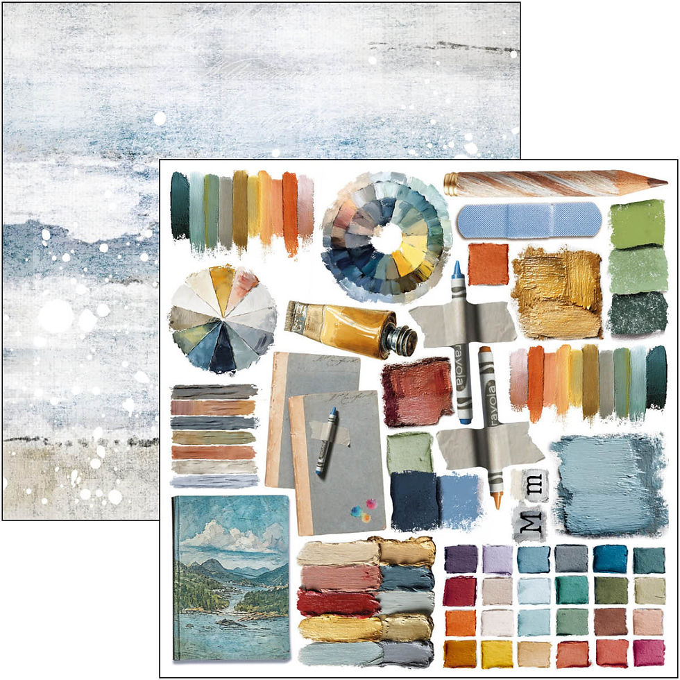 Miniature : Collection An Artist Journey - Ciao Bella - 24 pages de 15x15