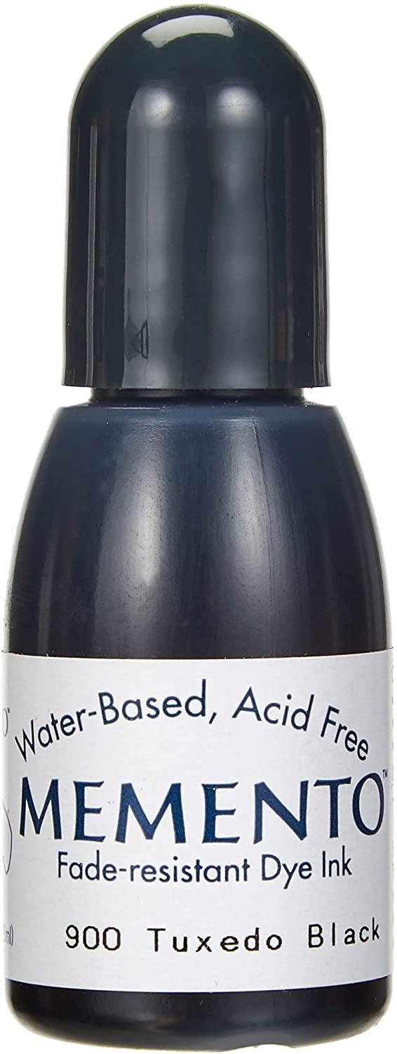 Recharge Encre noire - Memento TSUKINEKO - Tuxedo Black