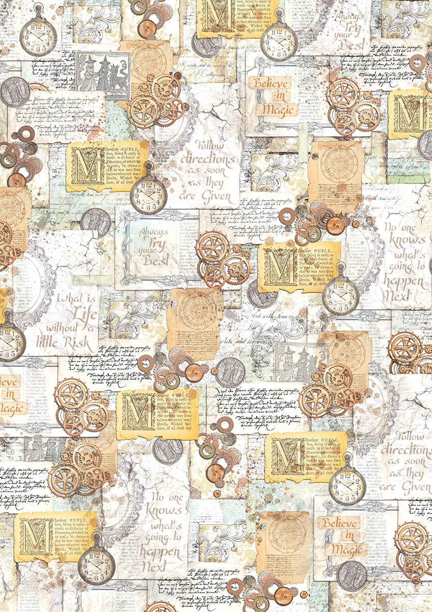 Miniature : Collection Wizard Academy - Vellum - Ciao Bella - 6 pages A4