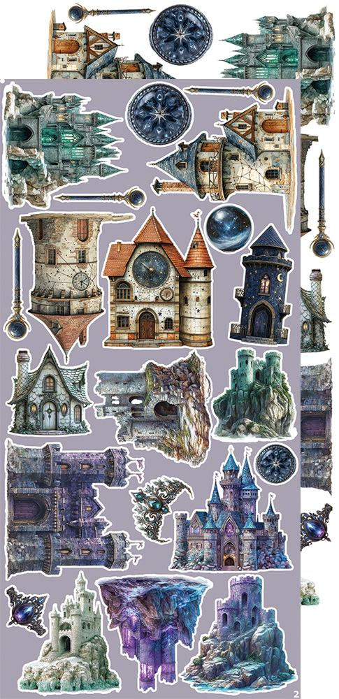 Miniature : Creative Extras - Set Mix 3 - Supernatural World - Craft O'Clock