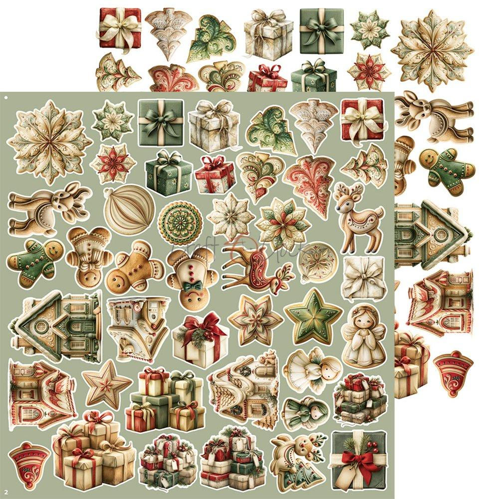 Miniature : Collection Spirit of Christmas - Craft O'Clock - Extra set Christmas