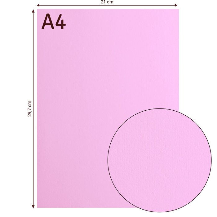 Miniature : Cardstock Lisse Florence - Lilac - A4 - 10 feuilles de 216g