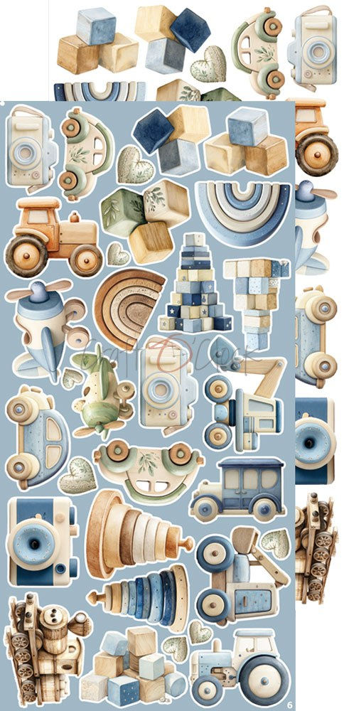 Miniature : Collection Baby Boy Universe - Craft O'Clock - Extra set Mix