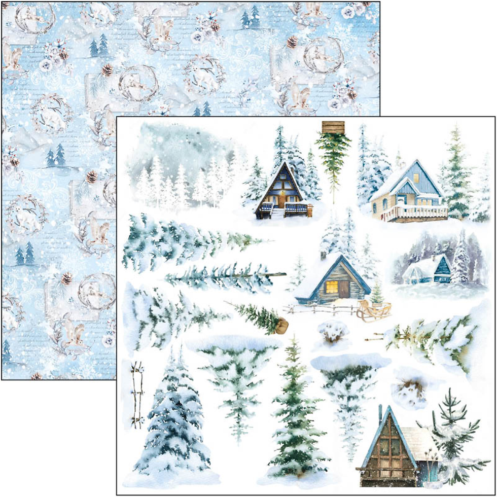 Miniature : Collection Winter Journey - Ciao Bella - 24 pages de 15x15