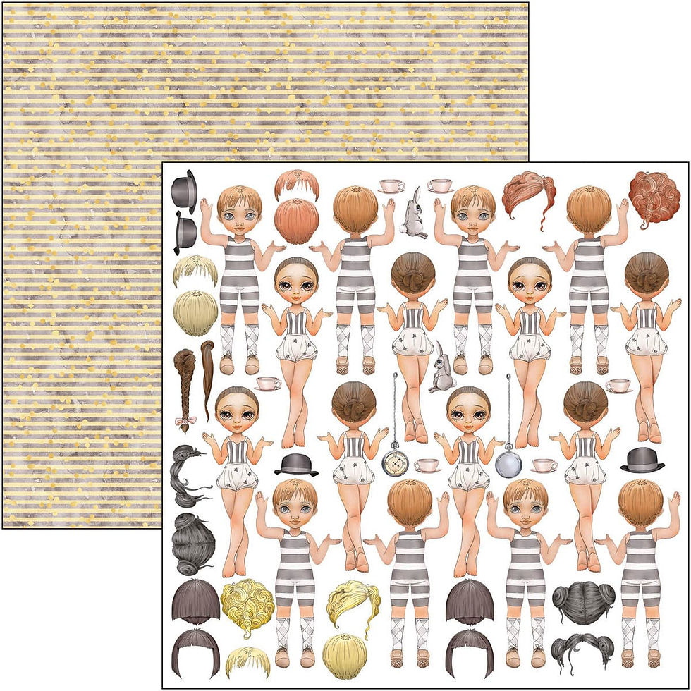 Miniature : Collection Dreamland - Ciao Bella - 24 pages de 15x15