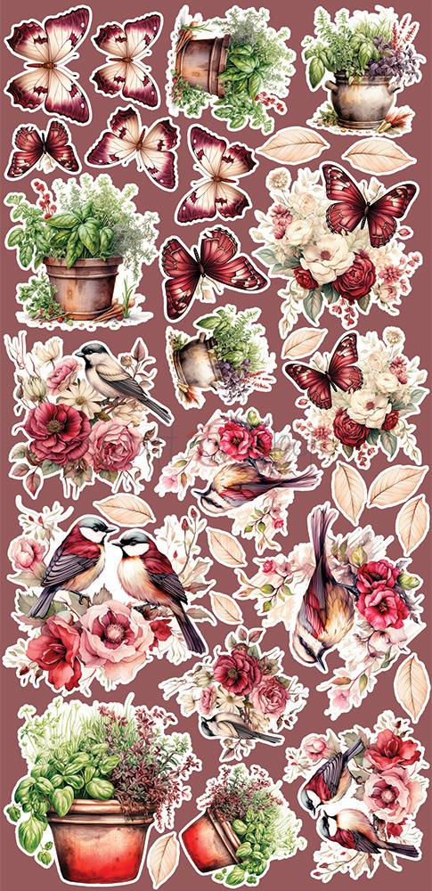 Miniature : Collection Savor The Moment - Craft O'Clock - Extra set Flowers and More