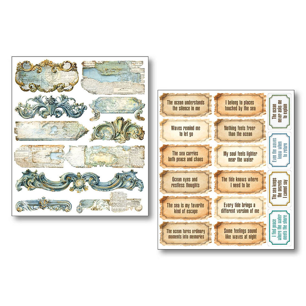 Miniature : Stickers - Edge of the Ocean - Ciao Bella - 10 feuilles