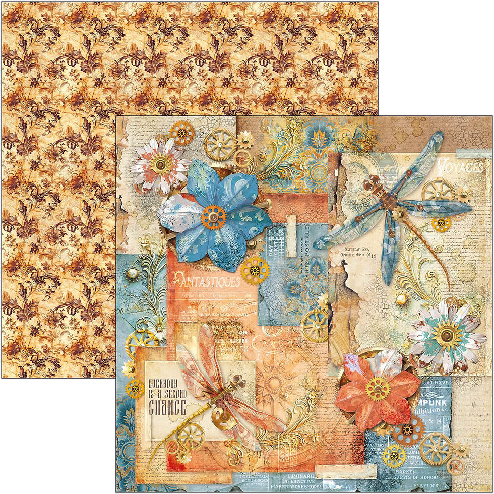 Miniature : Collection Esprit de Voyage - Ciao Bella - 12 pages 20X20