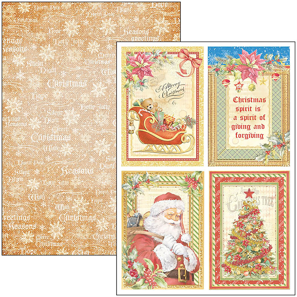 Miniature : Collection Dear Santa - Ciao Bella - 9 pages A4