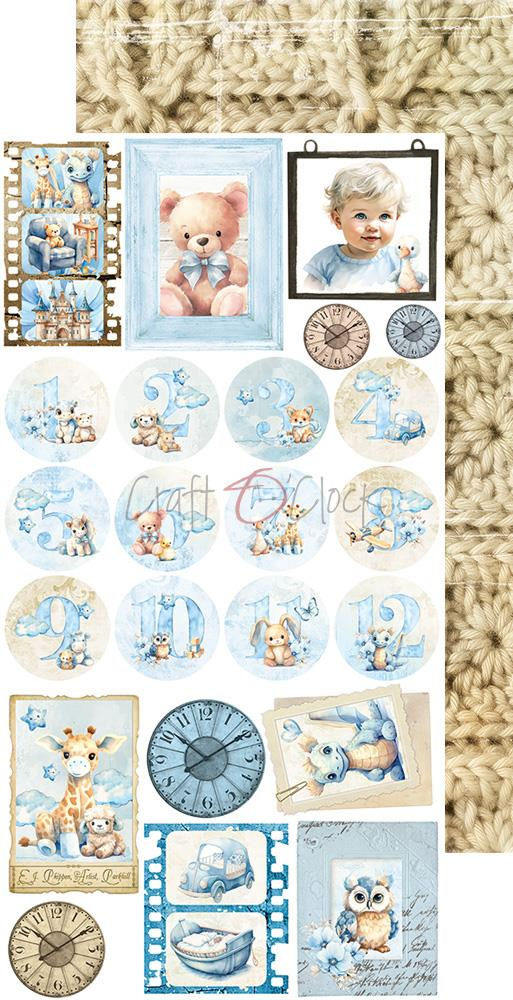 Miniature : Collection Boy & Toy - Craft O'Clock - Extra set Mix