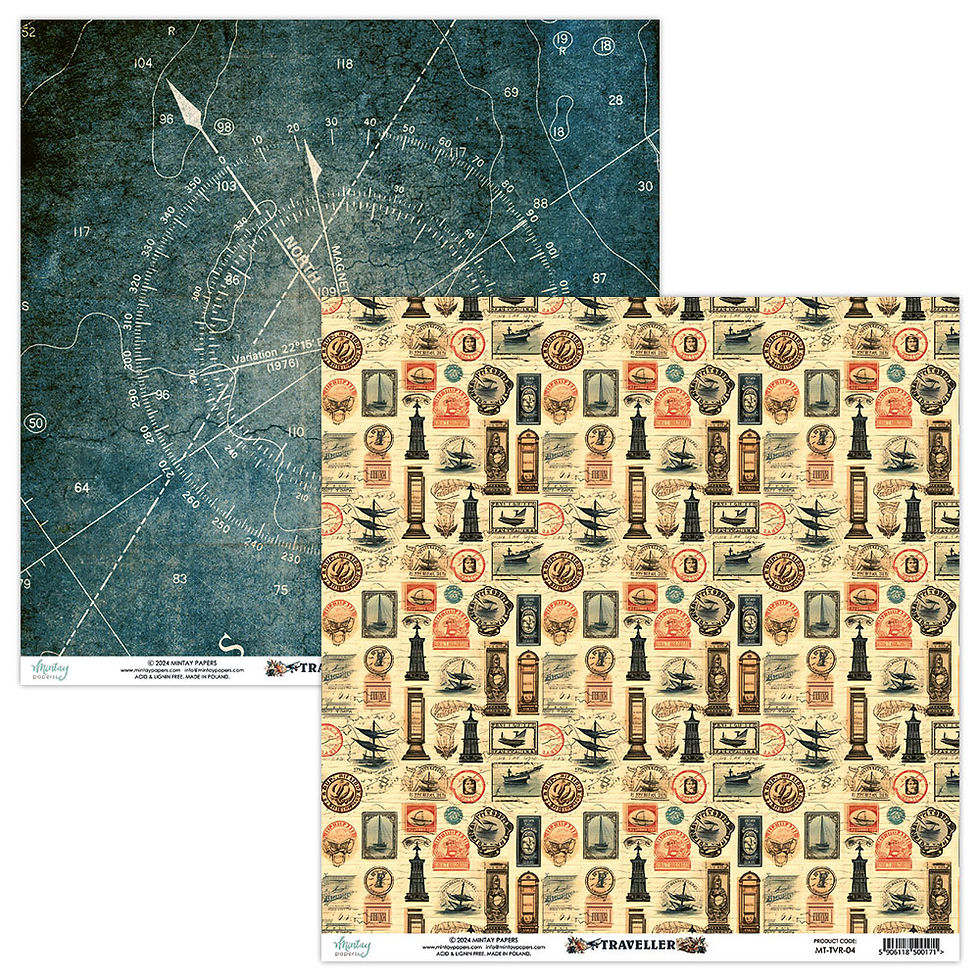 Miniature : Collection Traveller - Mintay - 12 pages rv 30x30