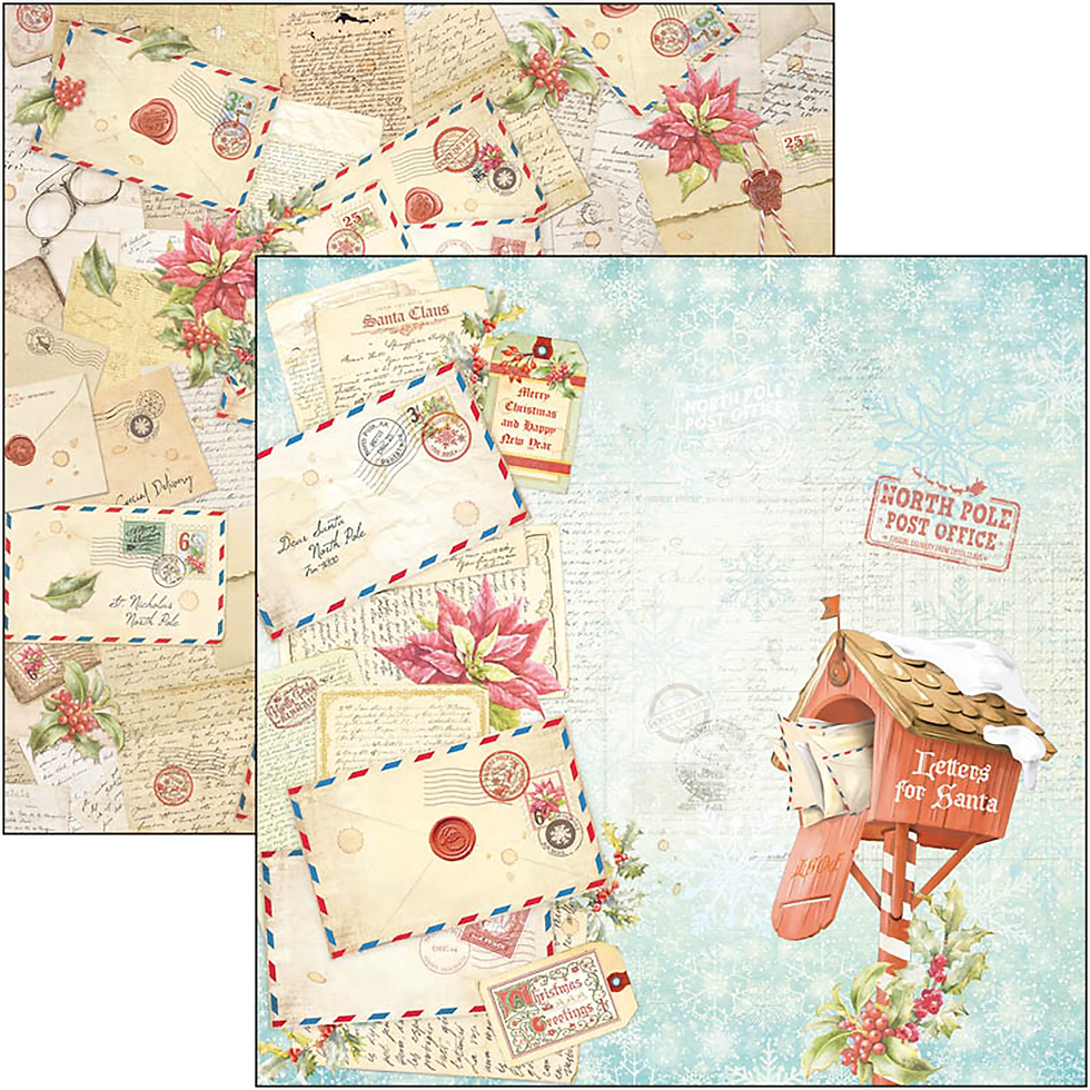 Miniature : Collection Dear Santa - Ciao Bella - 12 pages 20X20